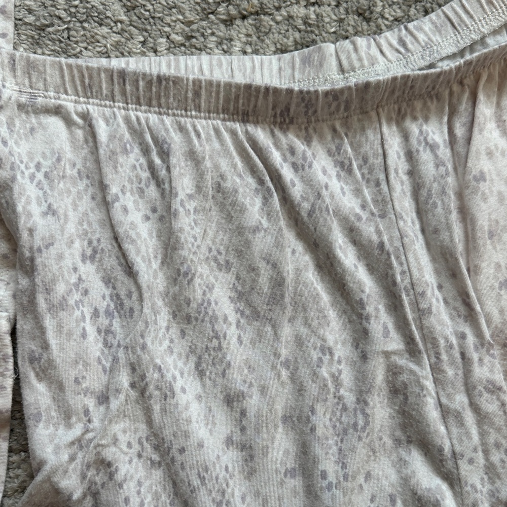 Stars Above White Button-Up Pajama Set - Picture 2 of 3
